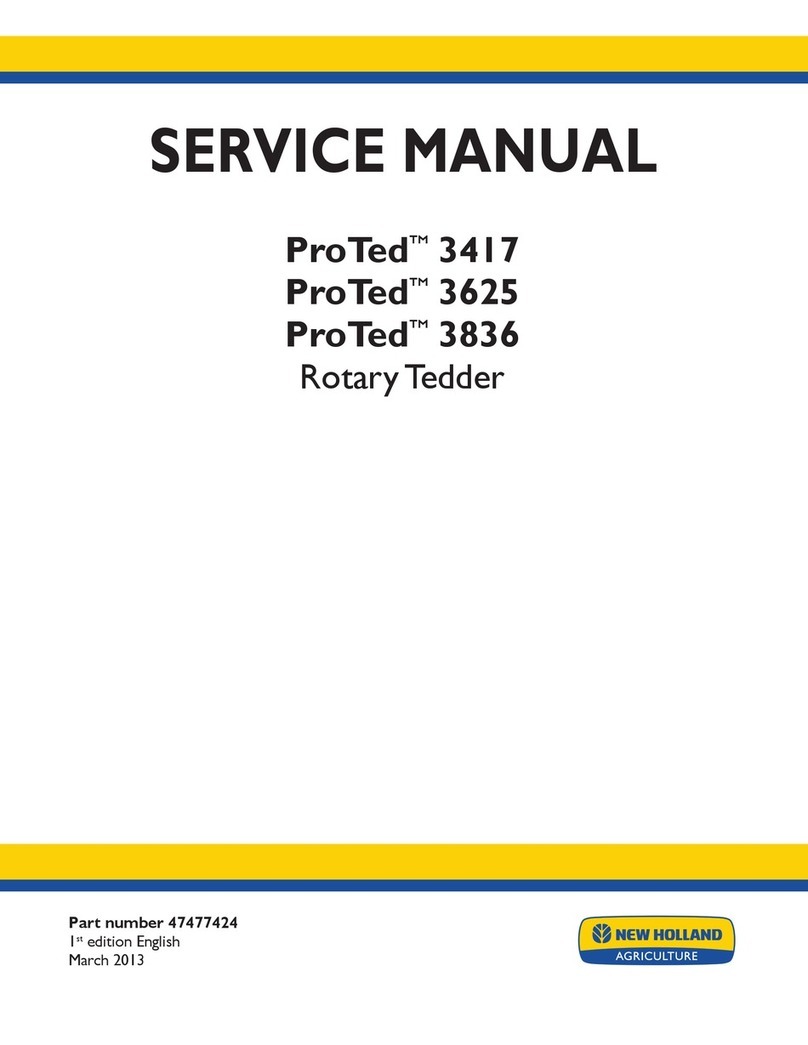 New Holland ProTed 3417 Service manual