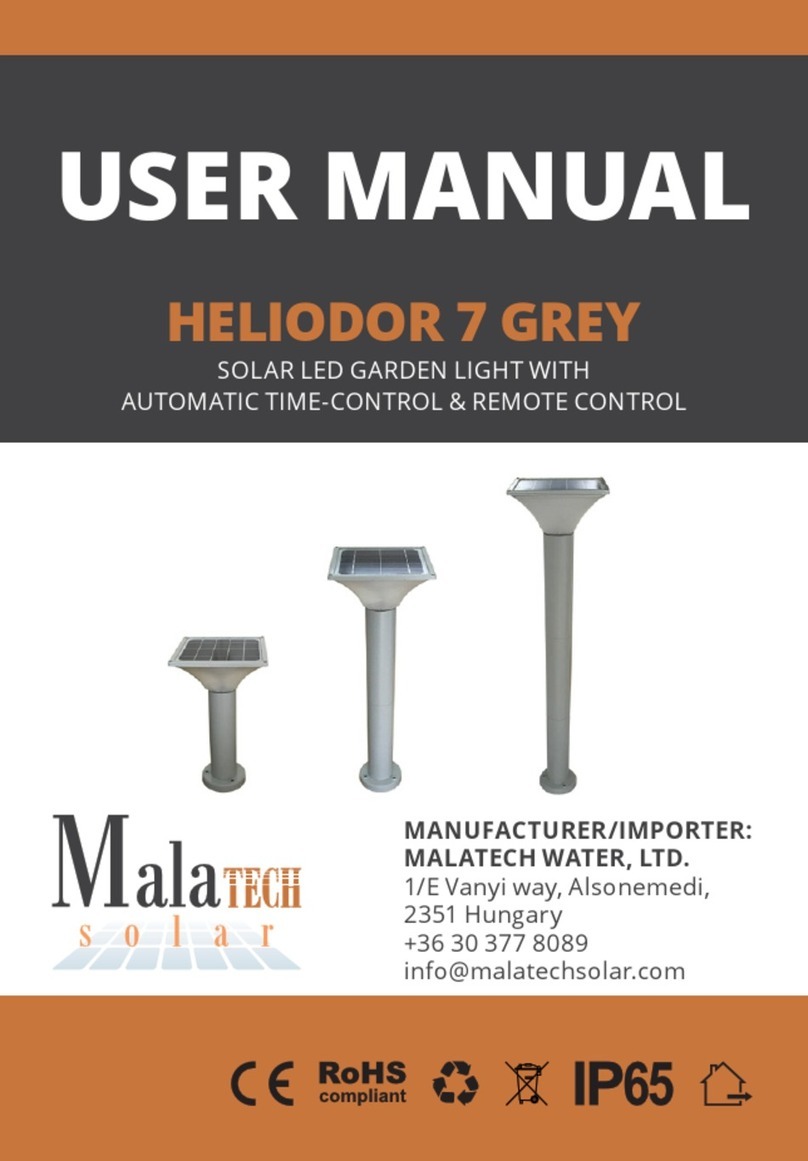 Malatech HELIODOR 7 user manual