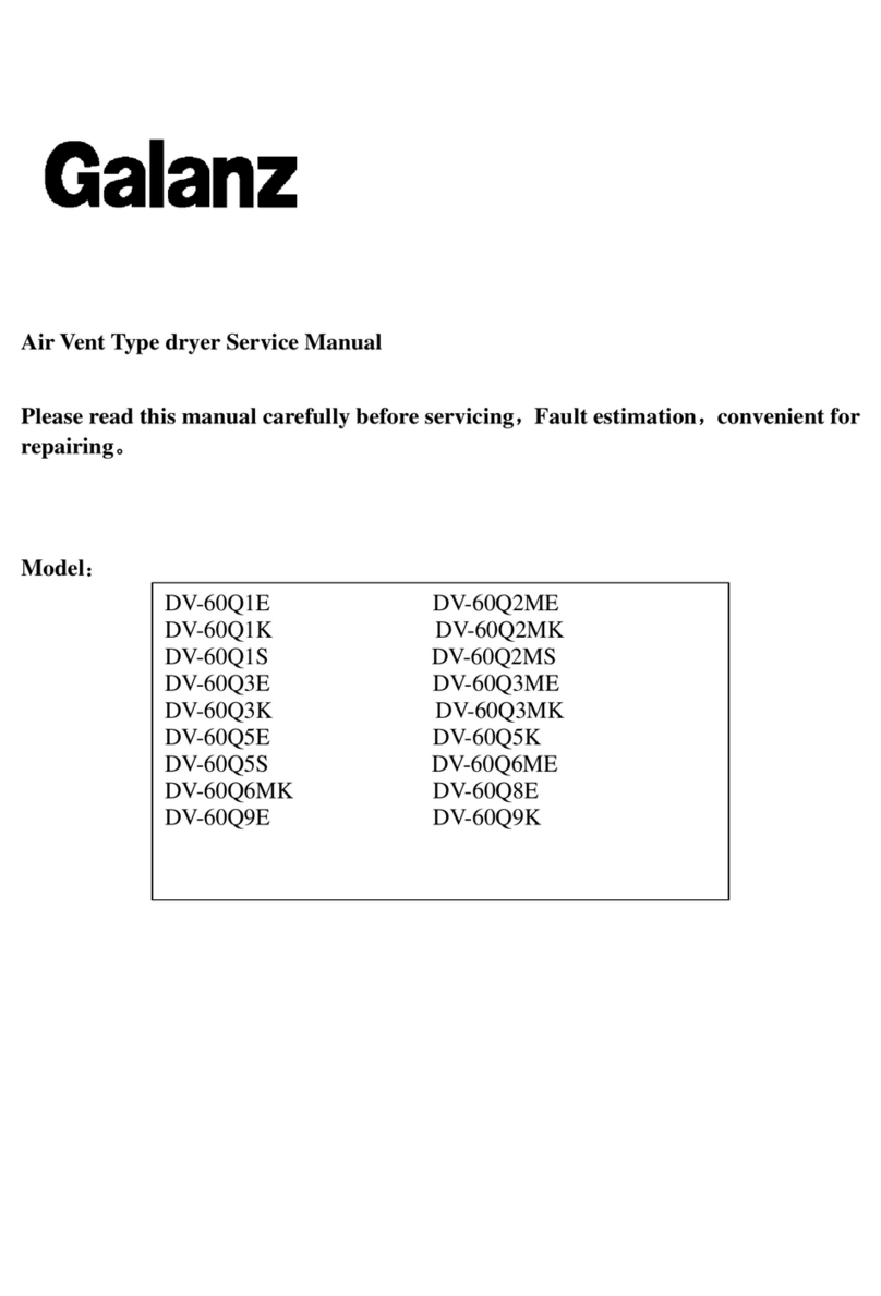 Galanz DV-60Q1E Service manual