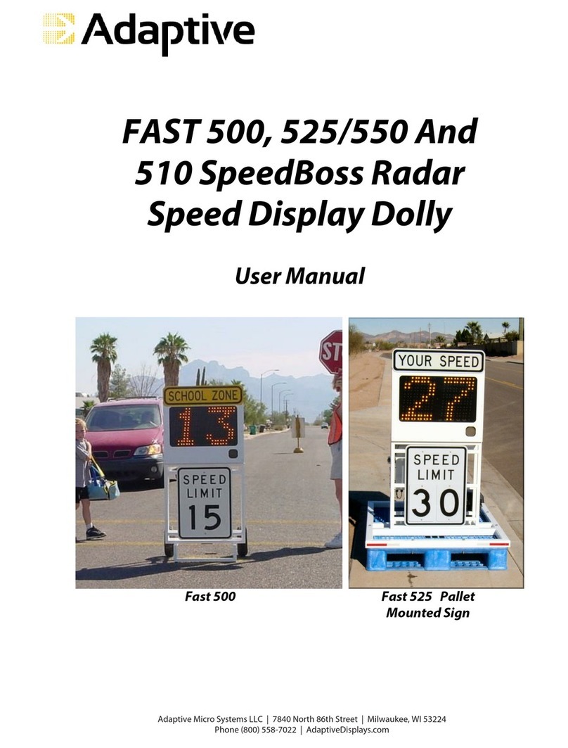 Adaptive FAST 500 user manual