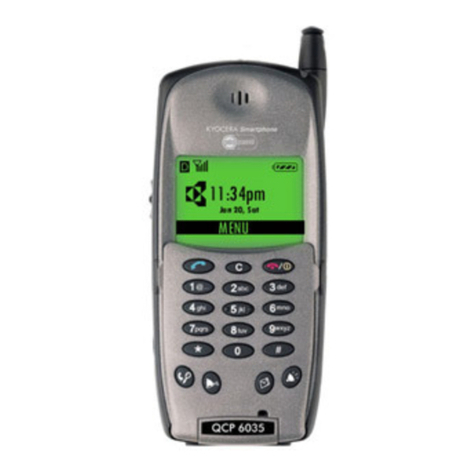 Kyocera QCP 6035 User manual
