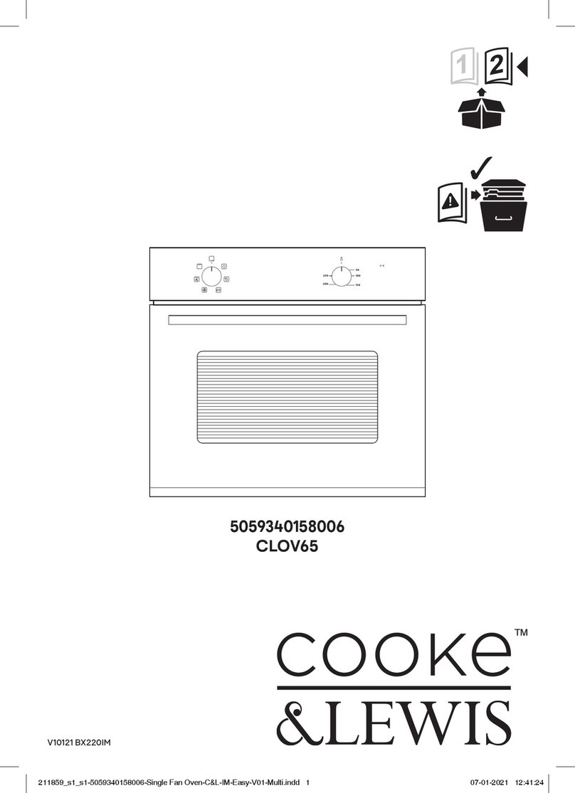 Cooke & Lewis 5059340158006 CLOV65 User manual