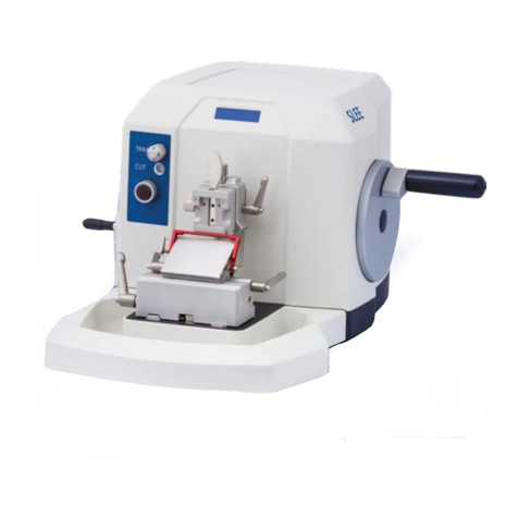 Slee MICROTOME CUT 4062 operating manual