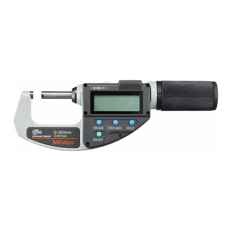 Mitutoyo Quickmike MDQ user manual