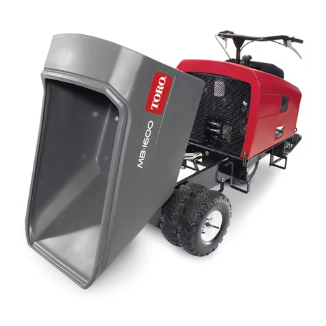 Toro MB-1600 Operator's manual
