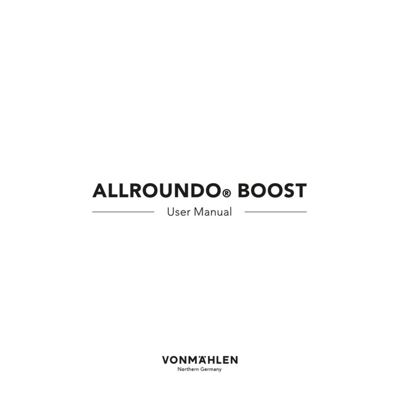 VONMÄHLEN ALLROUNDO BOOST user manual
