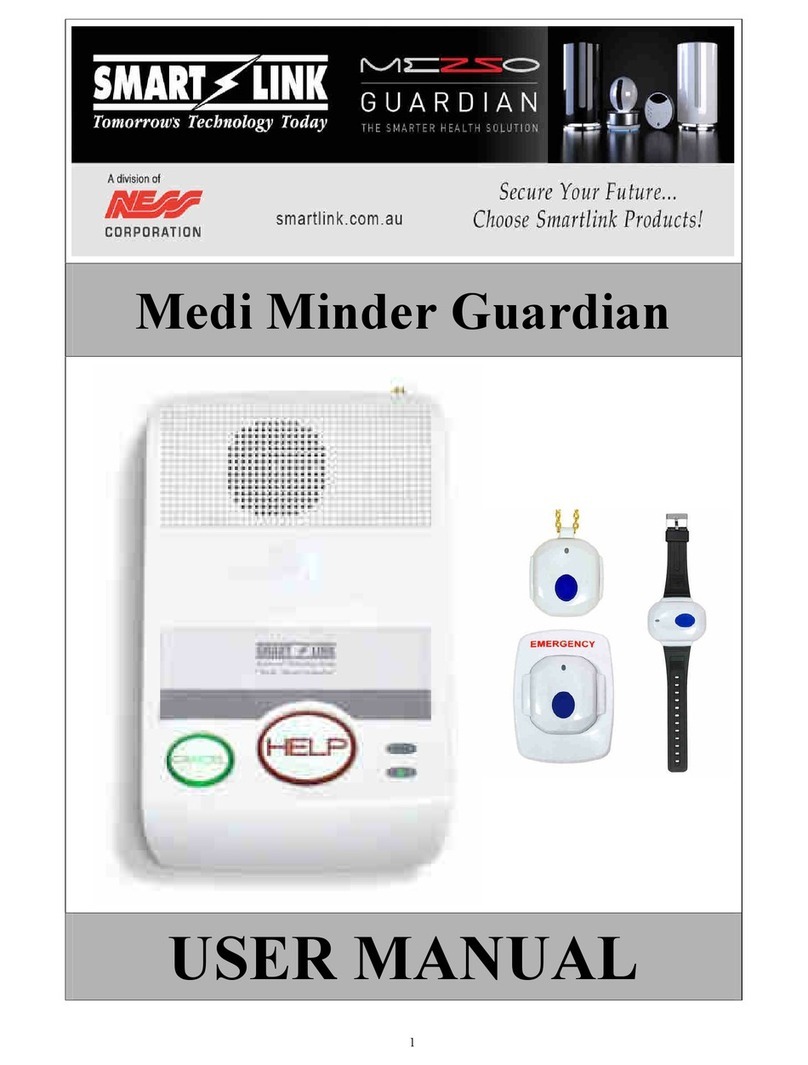 Smartlink Medi Minder Guardian user manual Smartlink Medi Minder Guardian user manual