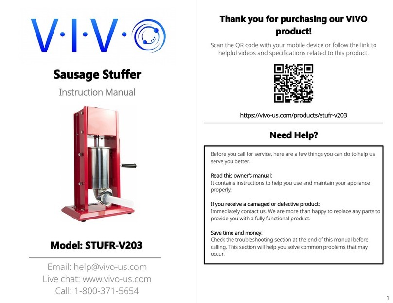 Vivo STUFR V205 instruction manual