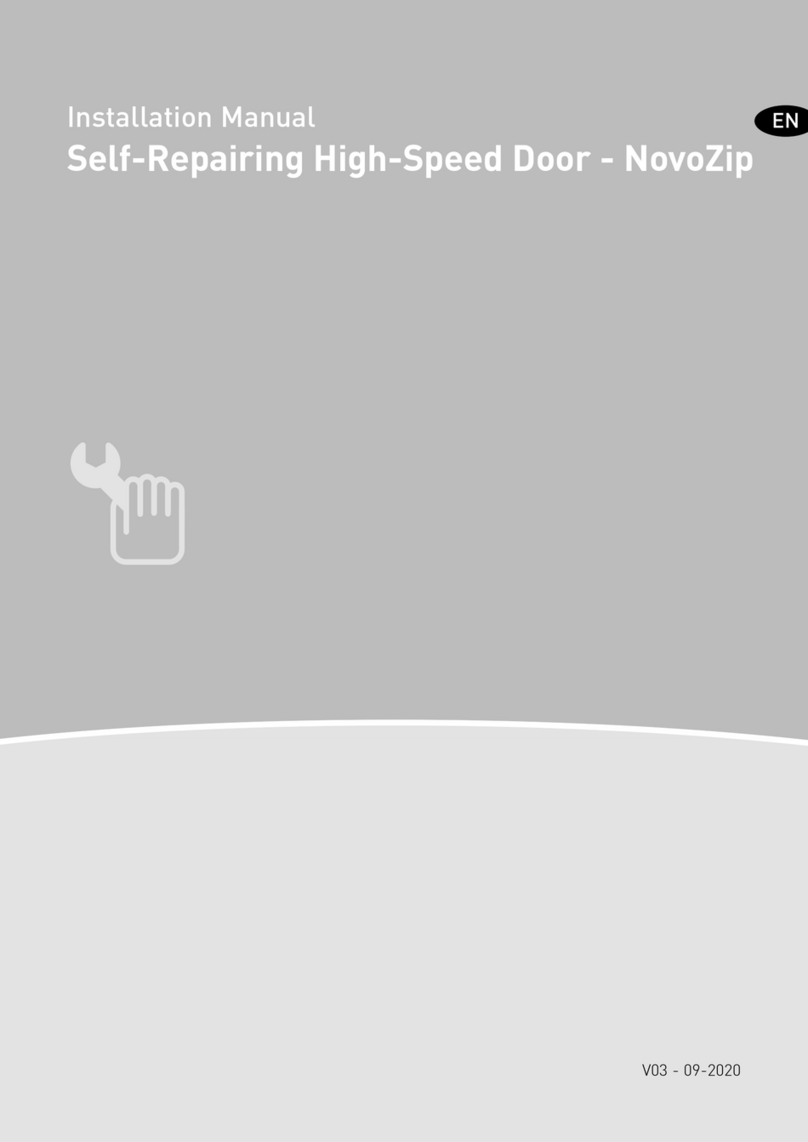 Novoferm NovoZip installation manual