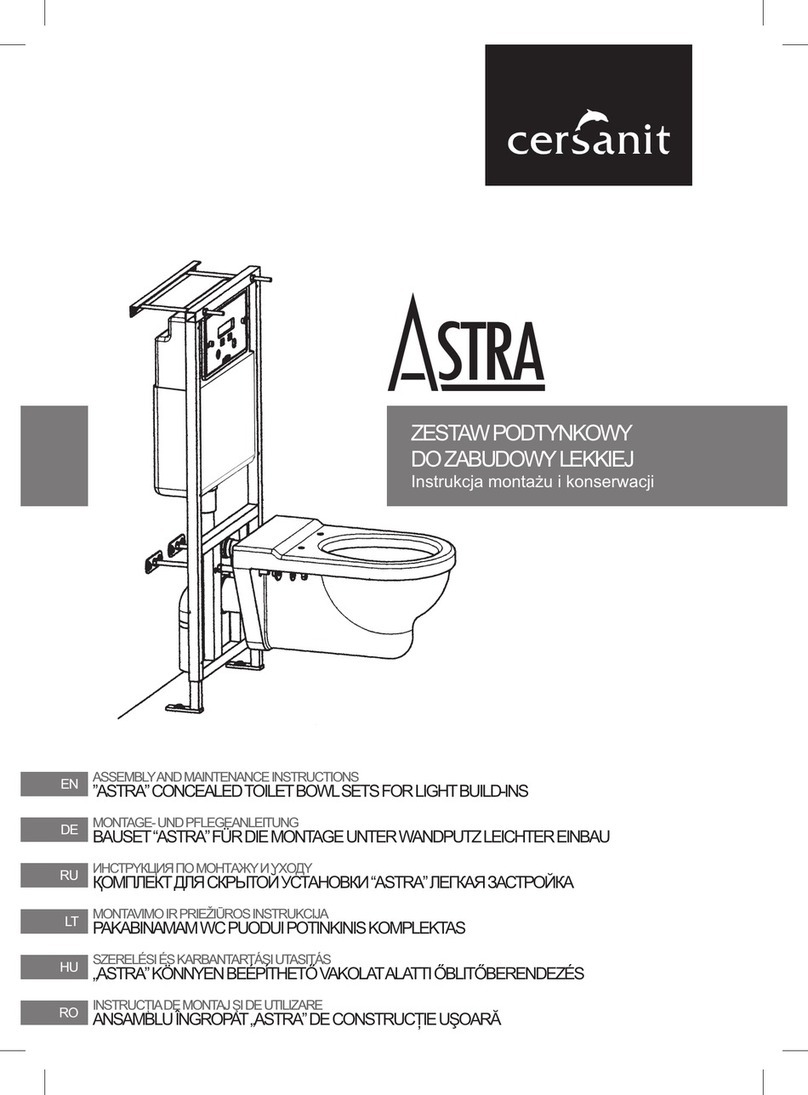 Cersanit ASTRA Quick guide