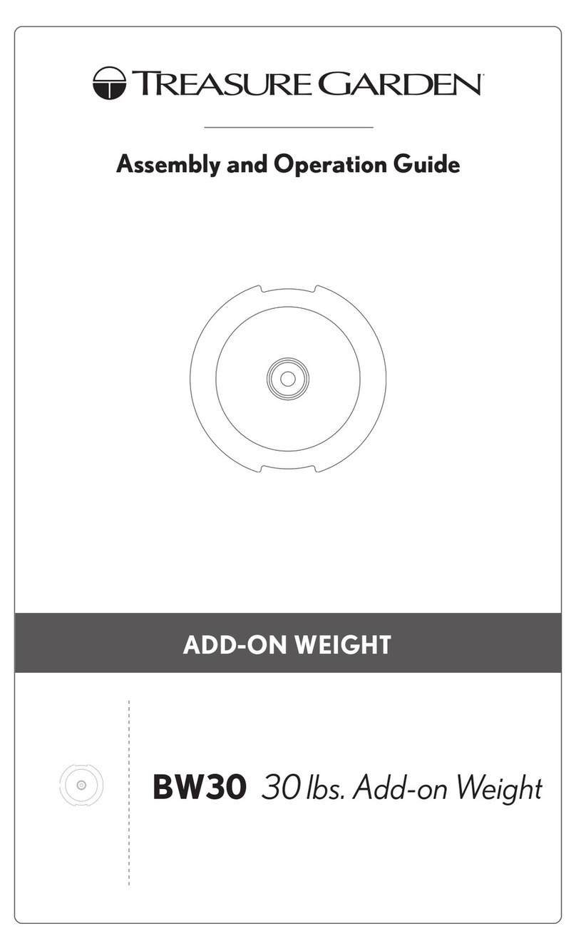 Treasure Garden BW30 Installation instructions