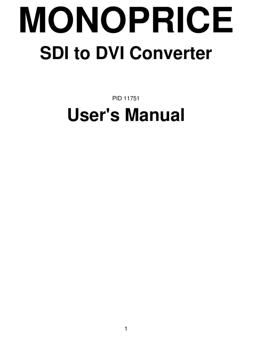 Monoprice 11751 User manual