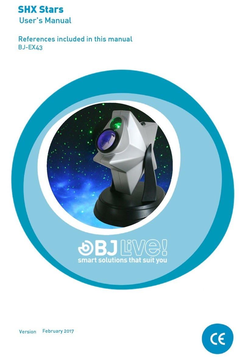 BJ Live SHX Stars user manual