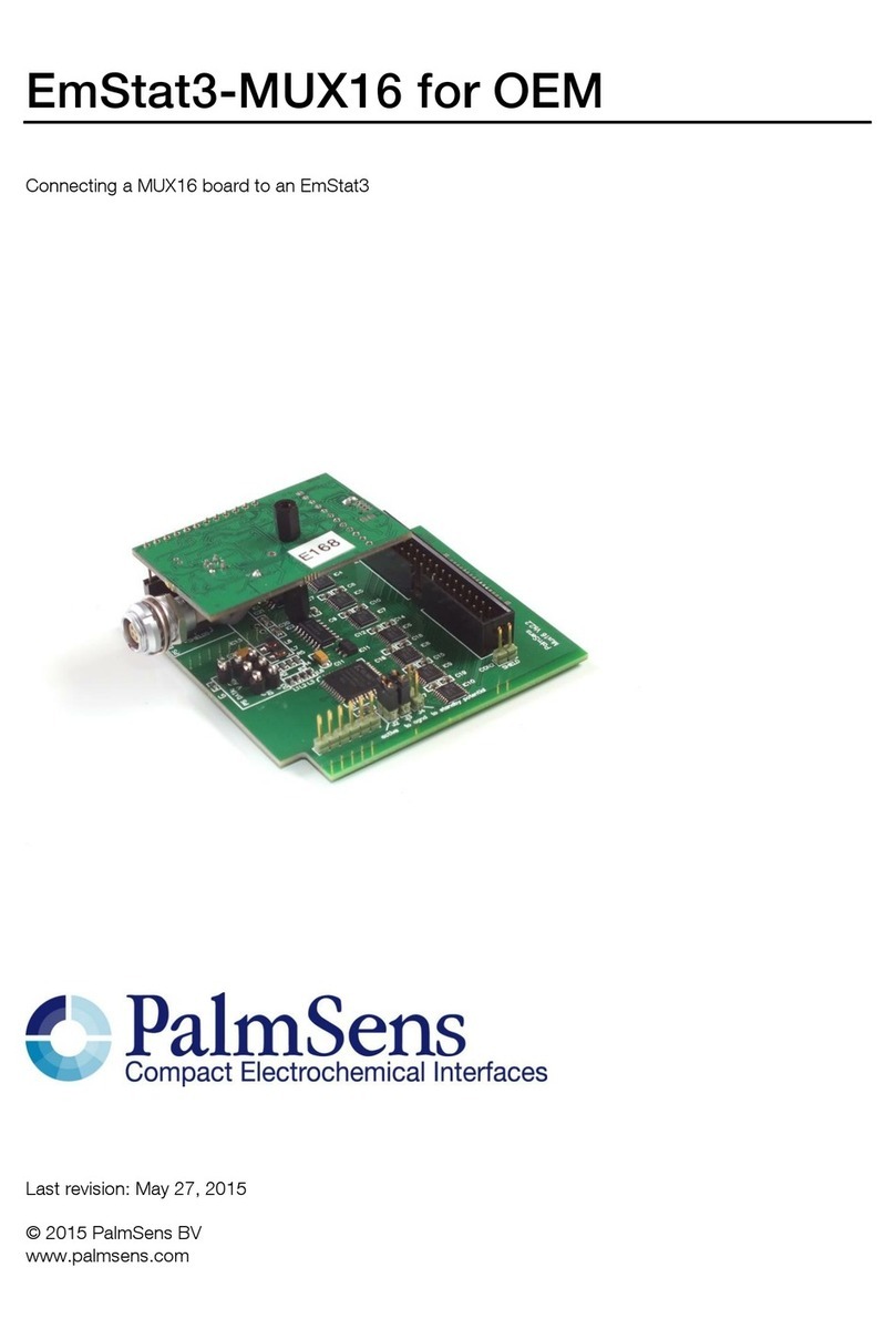 PalmSens EmStat3-MUX16 quick start guide
