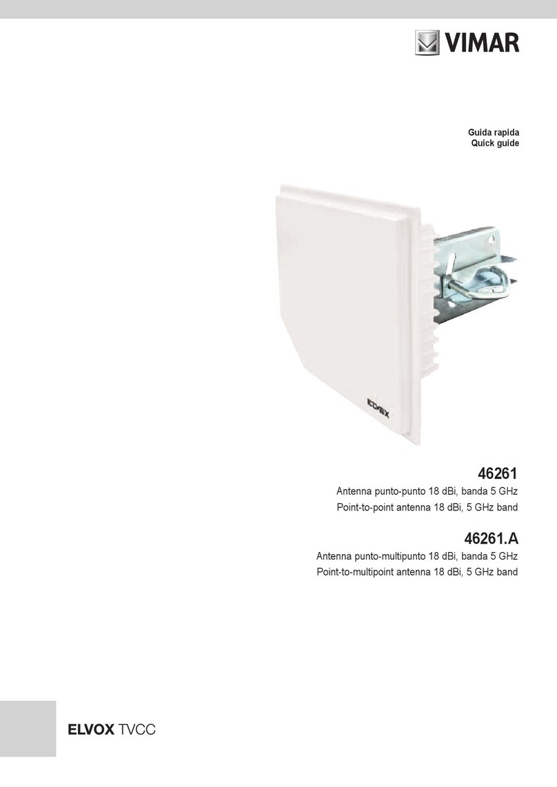 Vimar ELVOX 46261 quick guide