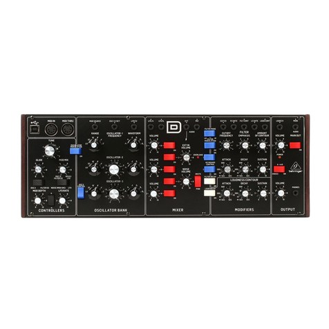 Behringer D A-440 Installation instructions