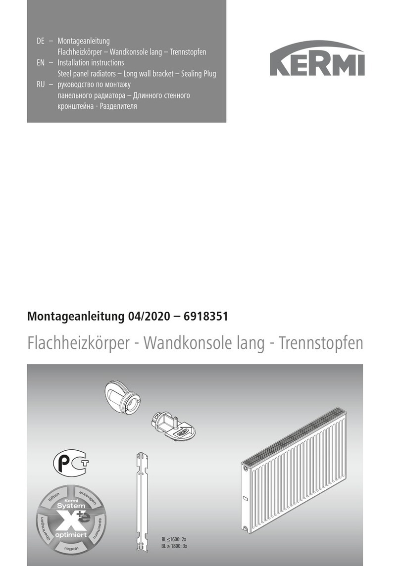 Kermi 6918351 User manual
