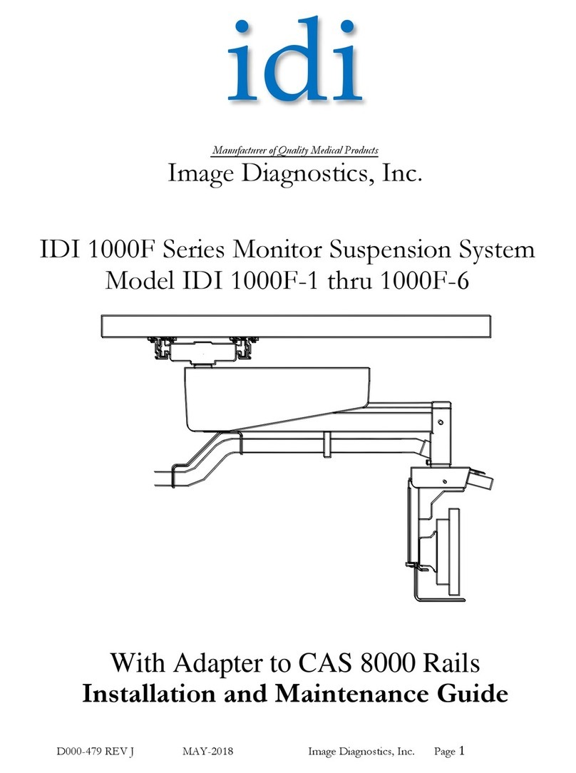 Image Diagnostics 1000F Series Product manual