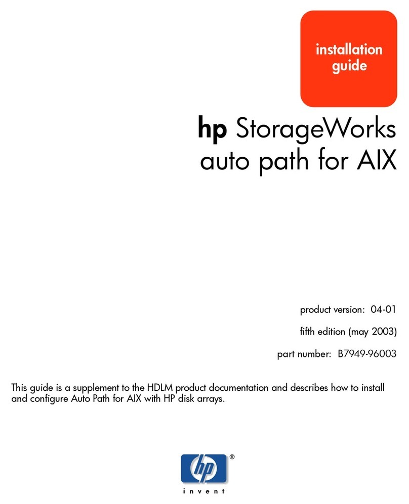 HP StorageWorks XP128 User manual