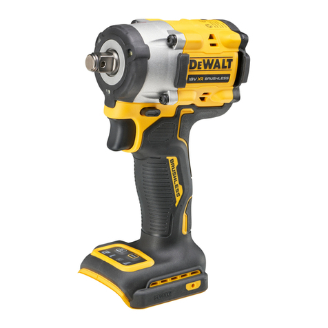 DeWalt XR DCF921 User manual