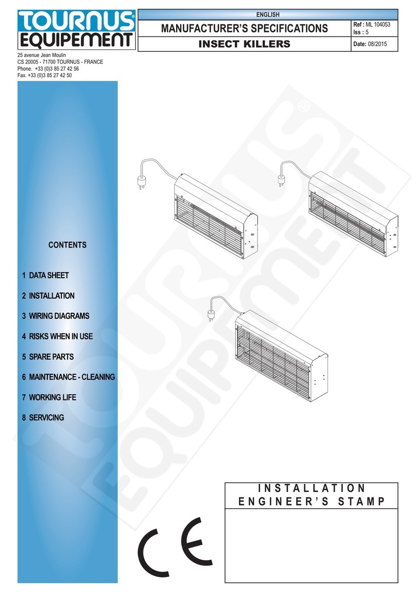 TOURNUS EQUIPEMENT 806 941 manual