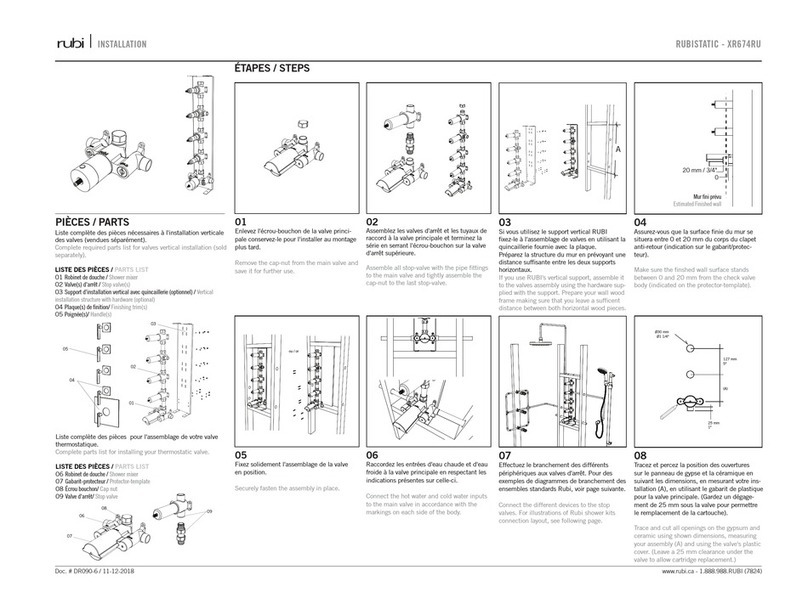 Rubi RUBISTATIC XR674RU User manual