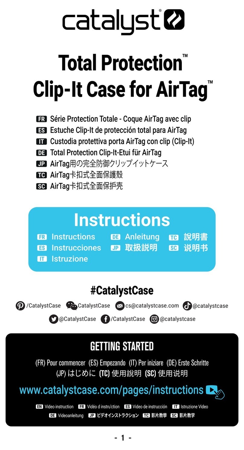 Catalyst Total Protection instructions