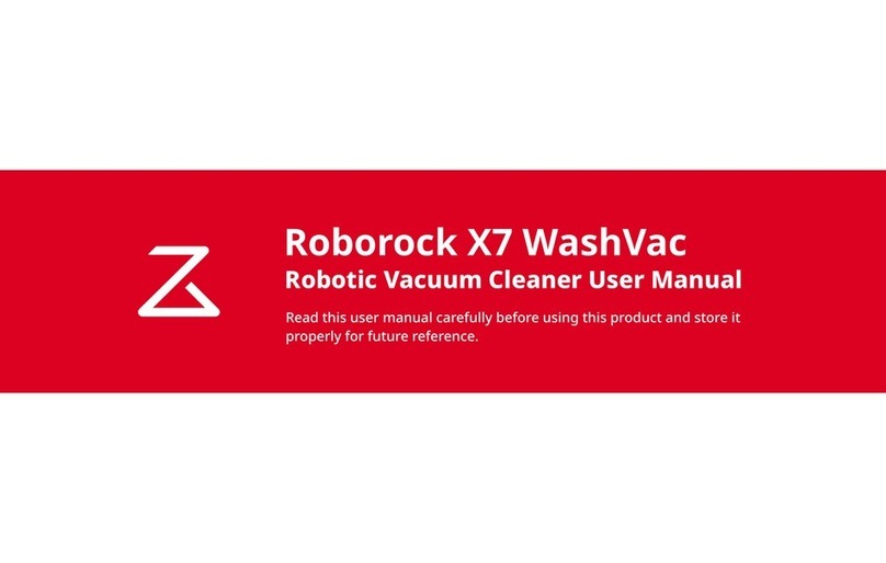 Roborock X7 WashVac User manual