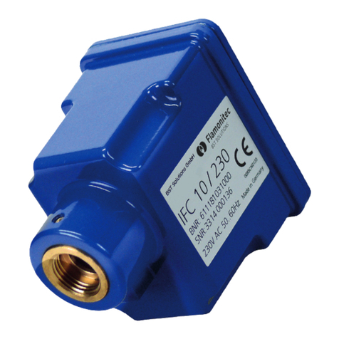 BST Flamonitec IFC Series operating manual