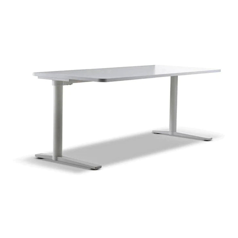 Schiavello Krossi Fixed Height Desk installation guide Schiavello Krossi Fixed Height Desk installation guide