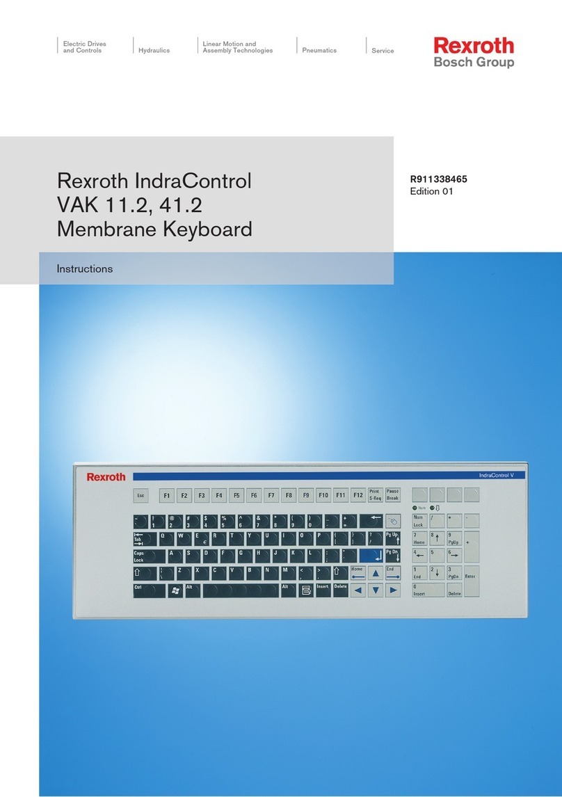Bosch Rexroth IndraControl VAK 11.2 User manual