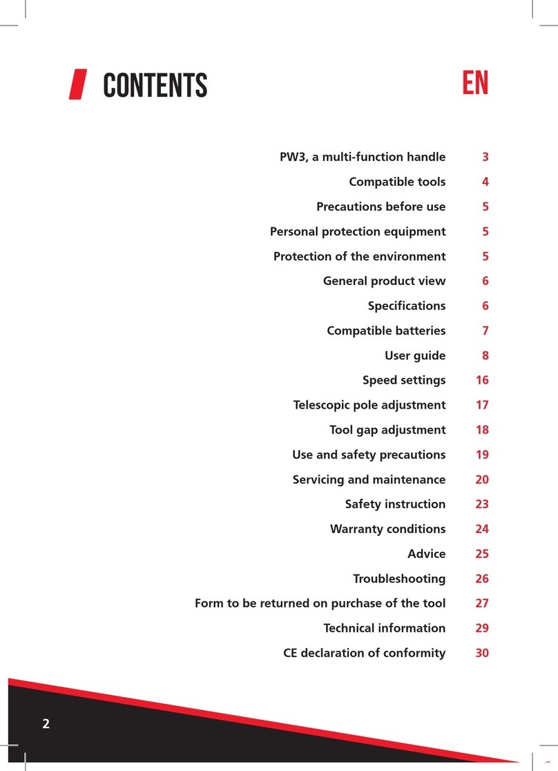 infaco PW3 manual