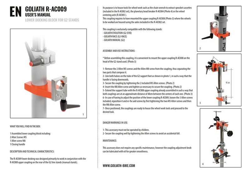 goliath R-AC009 user manual