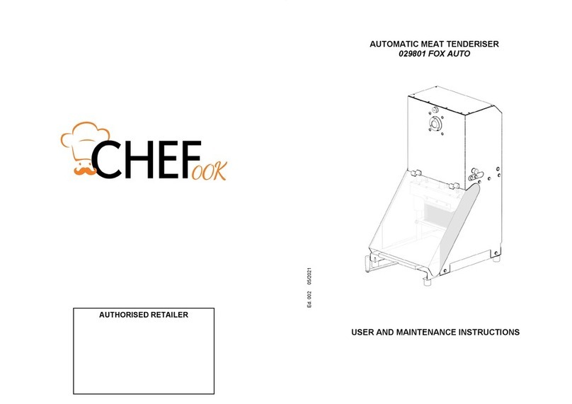 CHEFOOK 029801 FOX AUTO Instruction Manual
