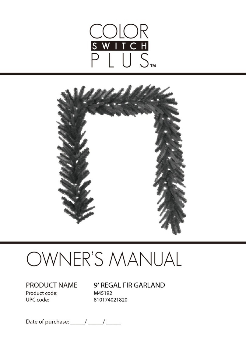 Sears COLOR SWITCH PLUS M45192 owner's manual