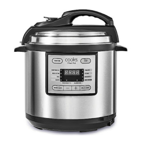 Cooks Fast Pot 780-3857 owner's manual