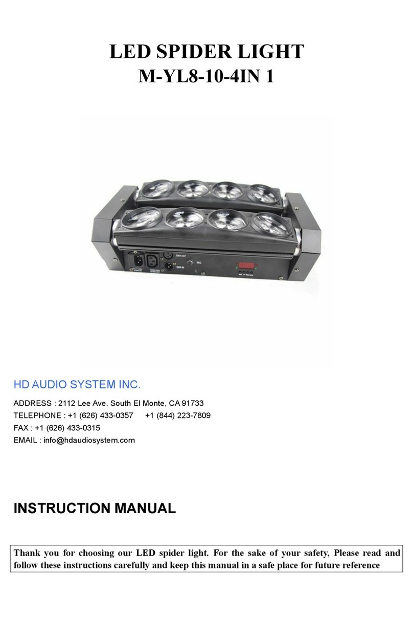 HD AUDIO SYSTEM M-YL8-10-4IN 1 instruction manual