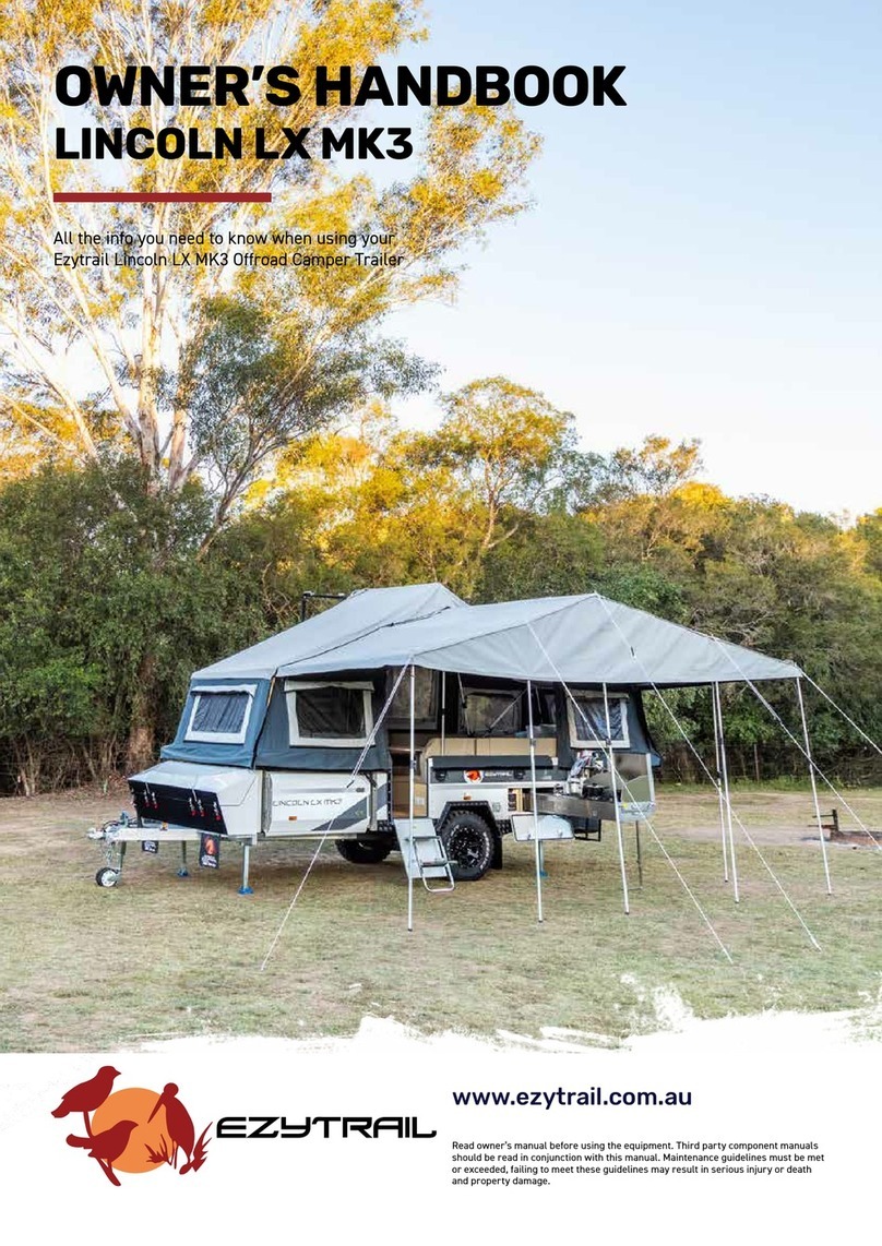 Ezytrail LINCOLN LX MK3 Owner's handbook