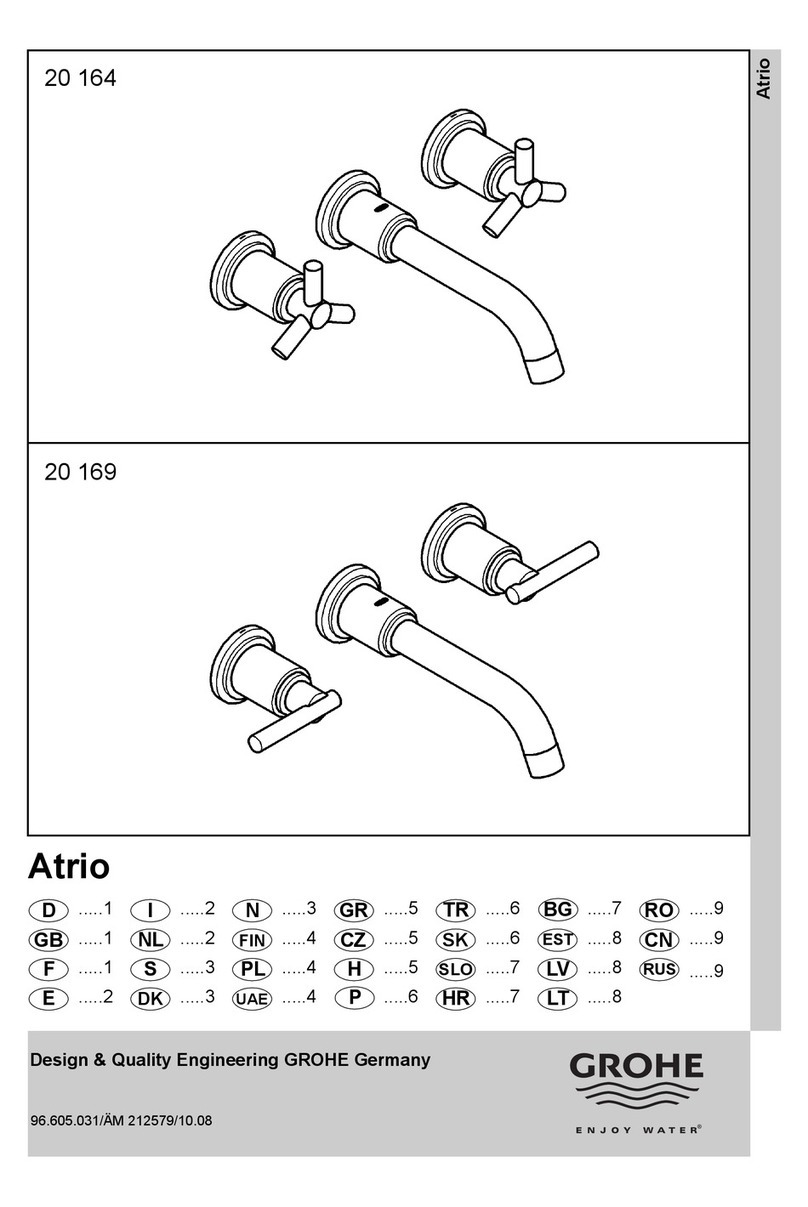 Grohe Atrio 20 164 User manual Grohe Atrio 20 164 User manual