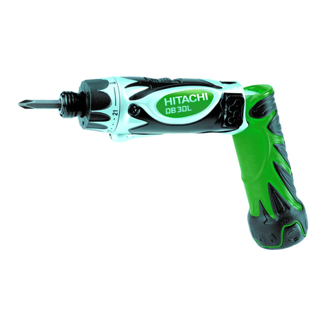 Hitachi DB3DL Handling instructions