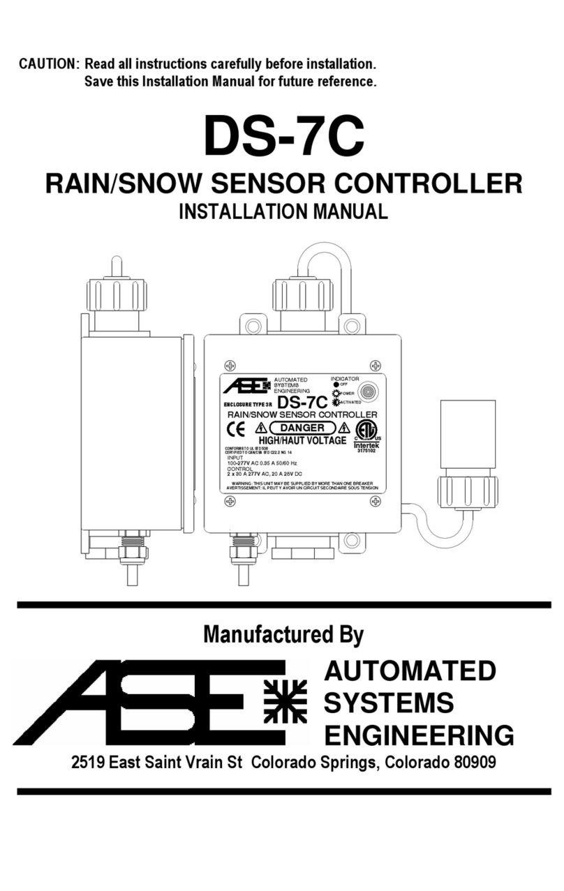 ASE DS-7C User manual