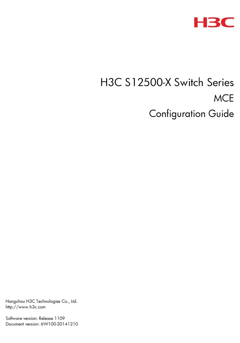 H3C S12500-X User manual