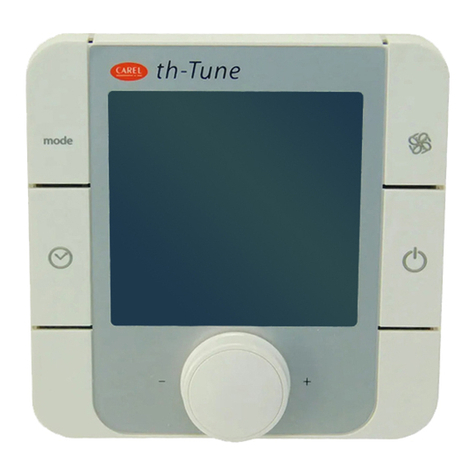 Carel TH TUNE User manual Carel TH TUNE User manual