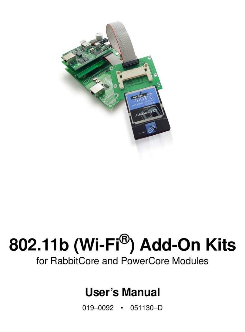 Z-World RCM3000 user manual