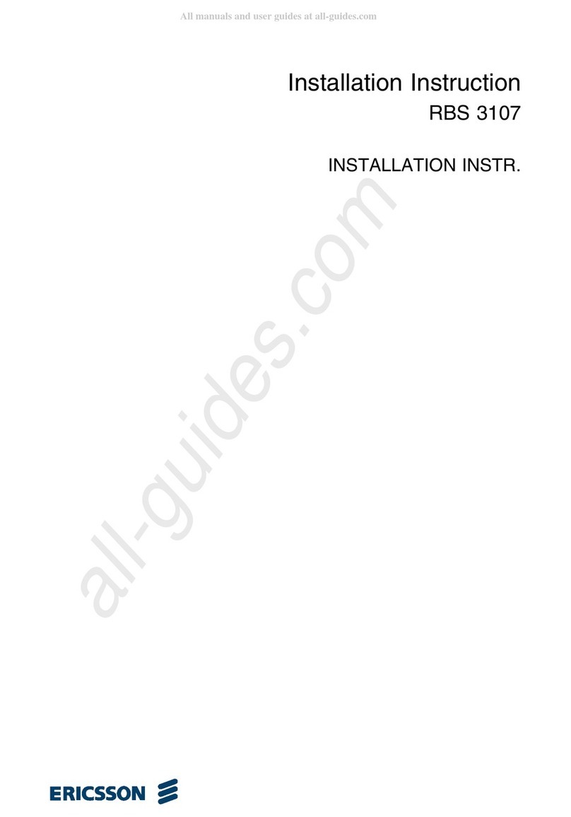 Ericsson RBS 3107 Installation instruction