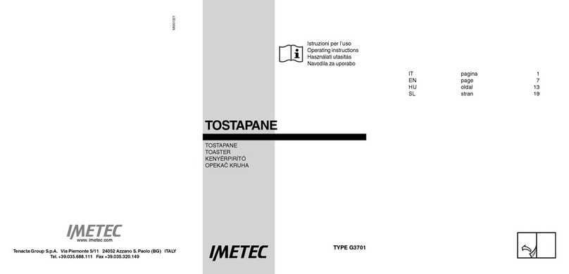 Imetec G3701 User manual Imetec G3701 User manual