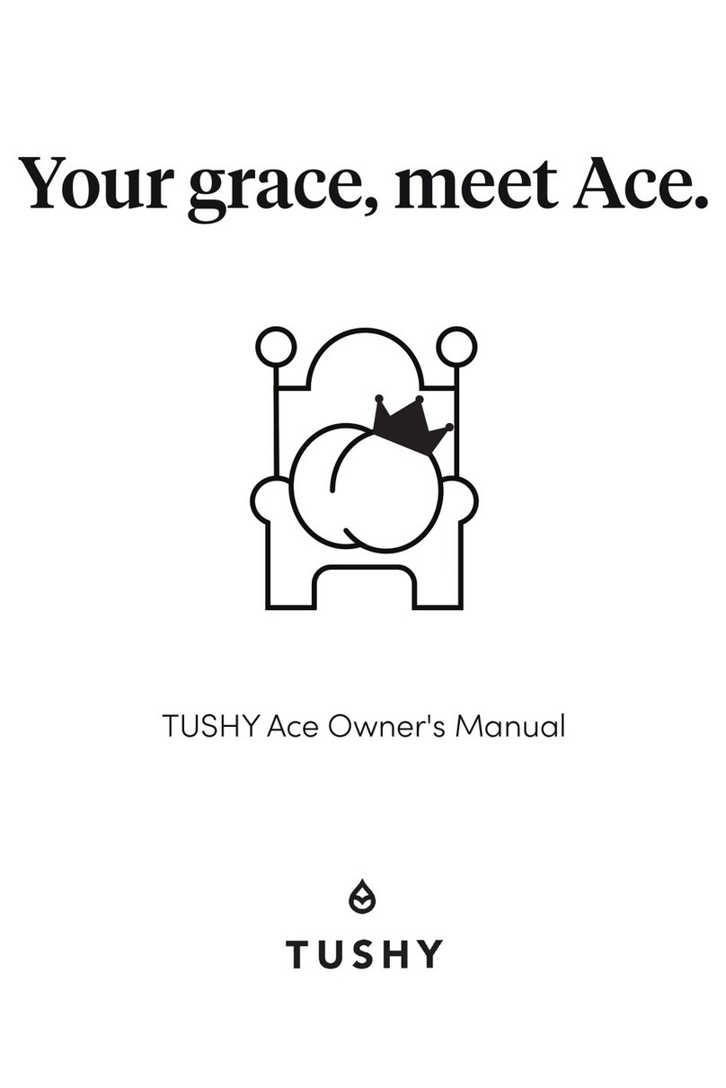 TUSHY Ace owner's manual