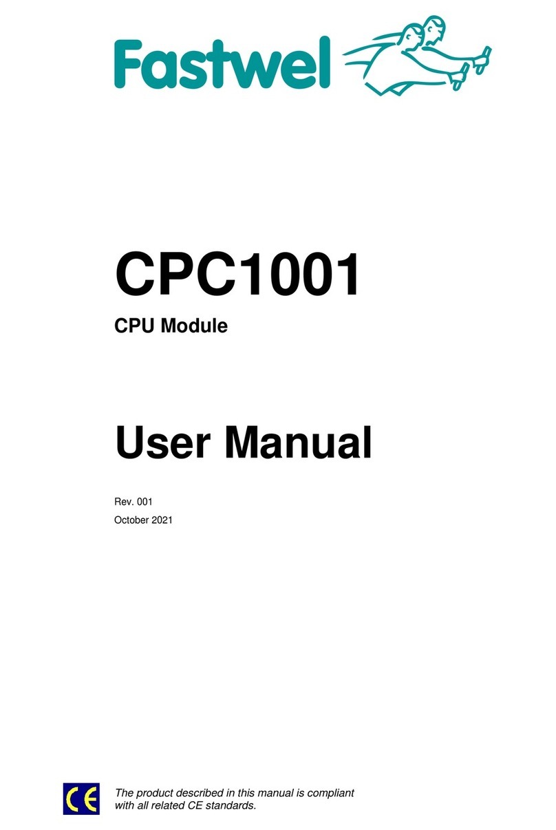 Fastwel CPC1001 User manual