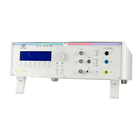 EMTEST UCS 500Mx Manual for operation