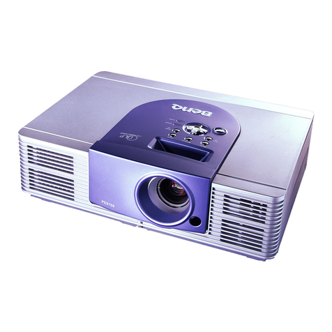 BenQ PE8700 User manual